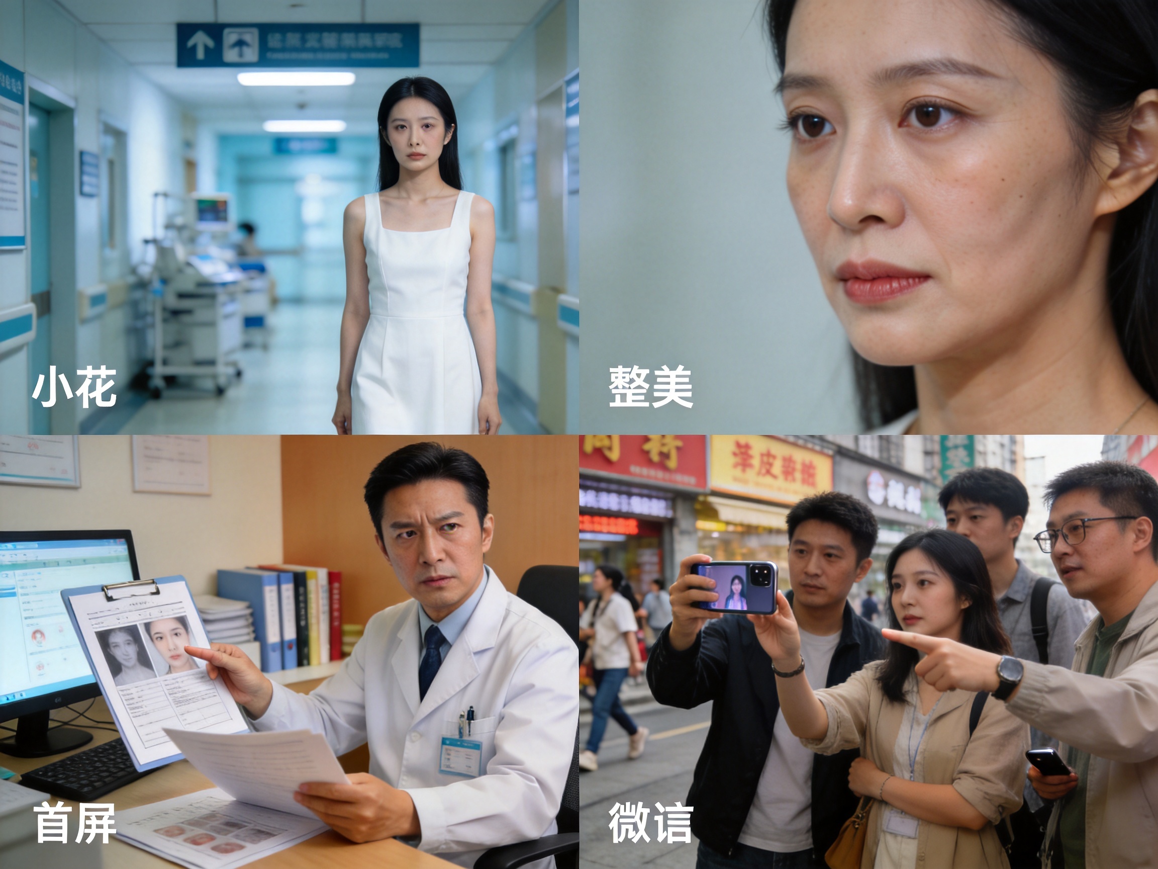 某小花旦被曝整容失敗